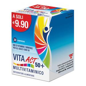vita act 50+ multivitaminico 30 compresse